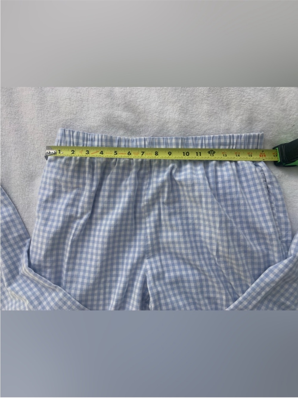 Sincerely Jules Soft Baby Blue
Gingham Wide Leg Side Bow Tie
Pants XL - Picture 11 of 16